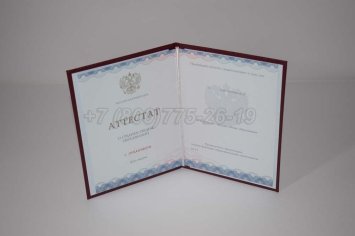 Аттестат За 11 Класс 2021г Золото ГОЗНАК в Волгограде