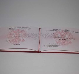 Диплом Доктора Наук 2023г в Волгограде
