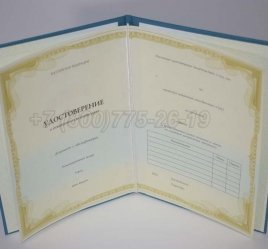 Удостоверение о Краткосрочном Повышении Квалификации в Волгограде